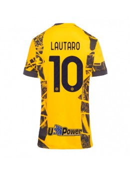 Inter Milan Lautaro Martinez #10 Replika Tredje Kläder Dam 2024-25 Kortärmad